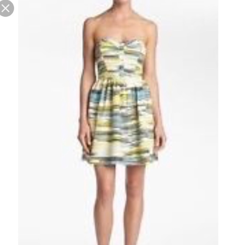 NWT Nordstrom Devlin Strapless Dress